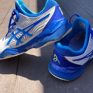 ASICS x Novak Djokovic Tennis Shoes white/blue